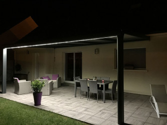 pergola aluminium en kit pergola sur mesure visio