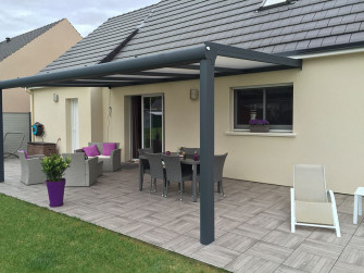 pergola aluminium en kit pergola sur mesure visio