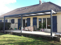 pergola aluminium en kit pergola sur mesure visio