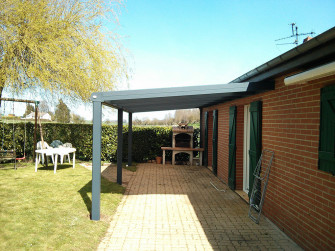 pergola aluminium en kit pergola sur mesure visio