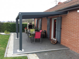 pergola aluminium en kit pergola sur mesure visio