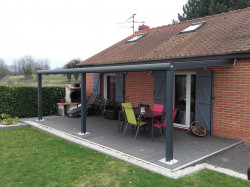 pergola aluminium en kit pergola sur mesure visio