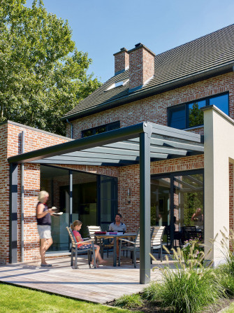 pergola aluminium en kit pergola sur mesure visio